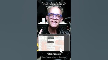 The advice I got from Ed Benguiat is like a 💊 #typography