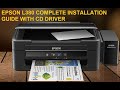 New Epson L380 Installation Complete guide  - Printer Installation All In One Solution