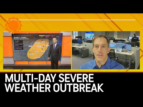 On Heightened Alert for Multi-Day Severe Weather Outbreak Next Week