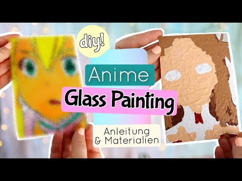 Video: Wie Man Eine Zeichnung Auf Glas Repariert