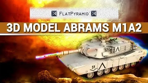 3D Model Abrams M1A2 Review