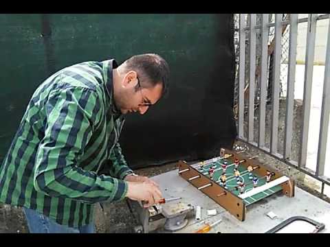 Come fare un biliardino calcio balilla - How to make ...