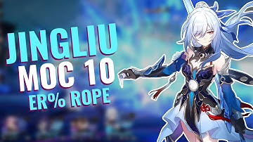 E0 Jingliu ER% Rope Memory of Chaos 10 | Honkai Star Rail