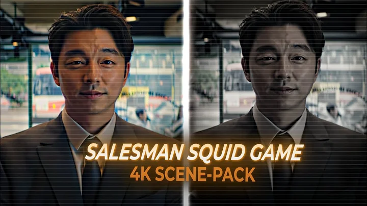 THE SALESMAN 4K TWIXTOR+SCENE PACK [Squid Game Season 2]