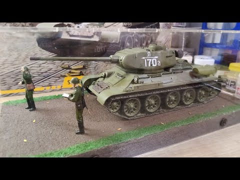 Т-34/85 в масштабе
