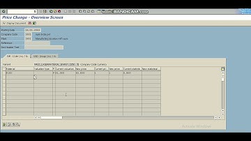 SAP MM Price change in Material Master | How to change Material Master price