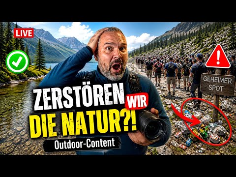Zerstören wir mit Outdoor-Content die Natur? 😳 Die unbequeme Wahrheit!