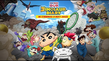 Shin chan : Our Dinosaur Diary | Trailer | Hindi | Releasing on 9 May 2025 #shinchan