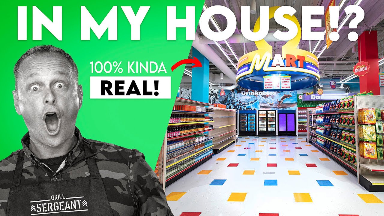 I Found a Grocery Store INSIDE My House… grocerystore omegamart 