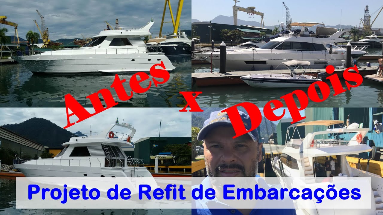 Refit de Ebarcações - Motor Yacht Sweet Lady 
