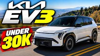 2027 Kia EV3 Starts Under $30K — With Up to 321 Miles of Range