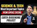 Science and Tech Most Important Topics 🔥| Earth BioGenome Project💪