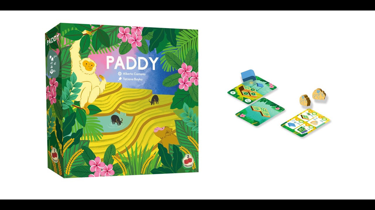 PADDY Juego de Mesa - Novedad Editorial 2Tomatoes  Essen 2025