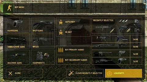 CS 1.6 Menu Extended W.I.P #3