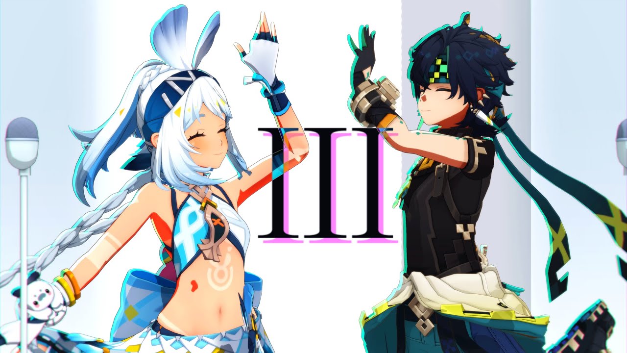 【原神MMD/Genshin Impact】Ⅲ【キィニチ/Kinich】【ムアラニ/Mualani】