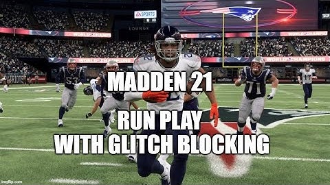 Madden 21 Glitches Cheats and Tips - Running Play - Glitch Blocking