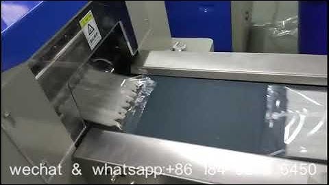 high quality candle automatic flow pack packaging machine