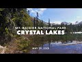 Crystal Lakes Mt  Rainier