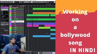I filled the background  of a Bollywood type song with monophonic and polyphonic patterns