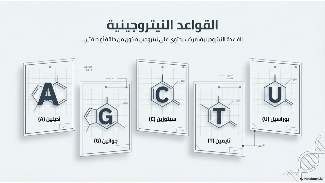 تركيب ووظيفة DNA -أحياء -المسار العلمي - حادي عشر - المنهج القطري