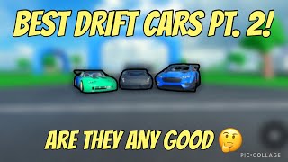 BEST DRIFT CARS PART 2| #cardealershiptycoon