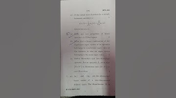 MPH 04 📝Quantum mechanics 1 📚IGNOU TTE 2025 Exam✌️MSCPH📔M.sc physics🖊️ #ignouexam #ignou #mscphysics