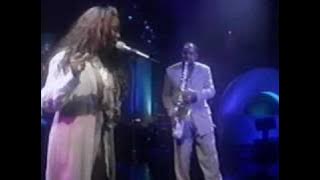 Gerald Albright & Lalah Hathaway 'I Surrender' (Arsenio Hall, 1994)