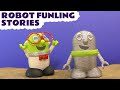 Robot Funling toy Stories with Thomas And Friends Trains