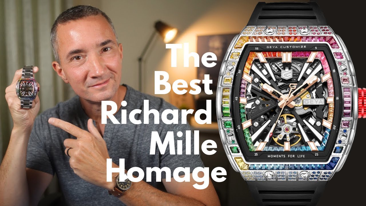 GEYA Rainbow Zircon - The Best Richard Mille Homage!