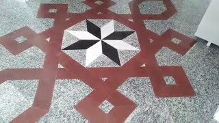 Granite 3d design in flooring