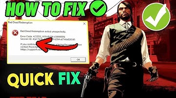 Fix Red Dead Redemption Excited Unexpectedly on PC | RDR ACCESS VIOLATION (C0000005) Fix