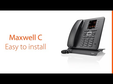 Gigaset Maxwell C | Installation Process Timelapse