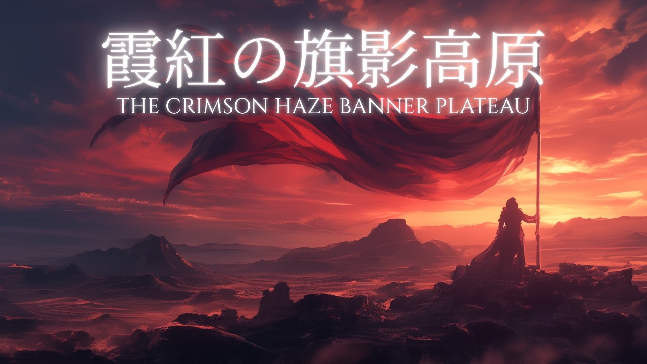 【異世界ケルト音楽】霞紅の旗影高原┃The Crimson Haze Banner Plateau《60min》【リラックス/作業用BGM】