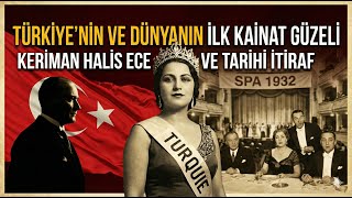 Türkiyenin İlk Kainat Güzeli - Keriman Halis Ece
