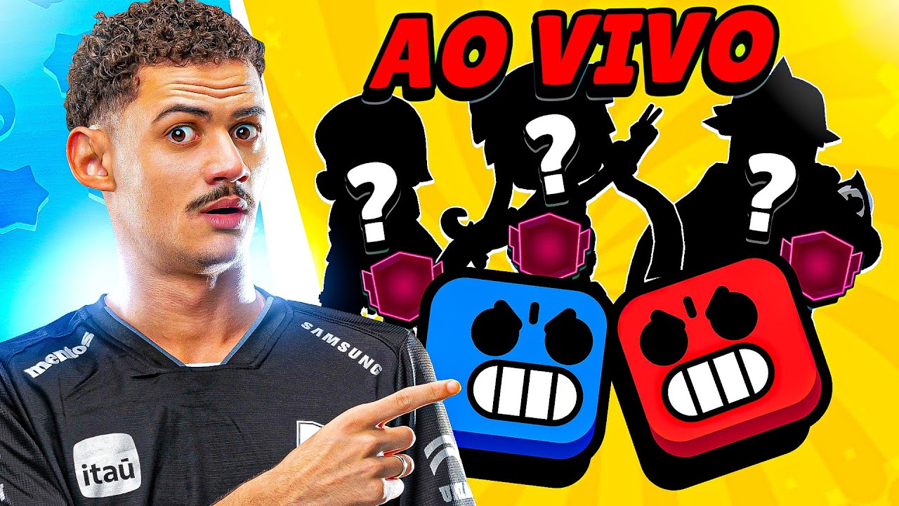 SUBINDO 3 BRAWLERS PARA os 2.000 em BUSCA dos 300.000 TROFÉUS DIA 8!