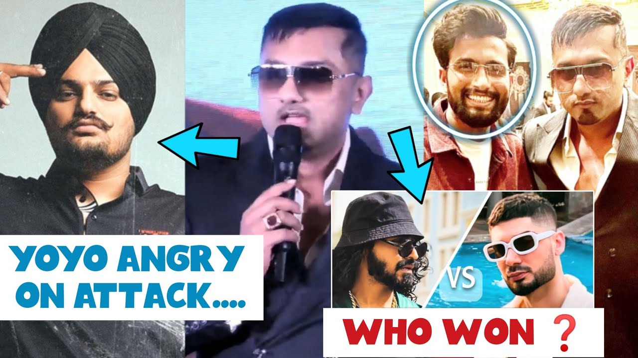 Yo Yo Honey Singh ANGRY On Sidhu Moose Wala Attack‼️ YOYO With MC Square | Emiway VS Krsna