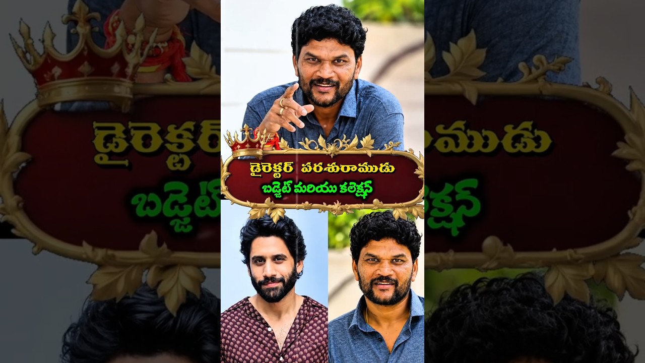 Director Parasuram All Movies Budget & Collection 💰🔥 | Hits & Flops Telugu #Shorts