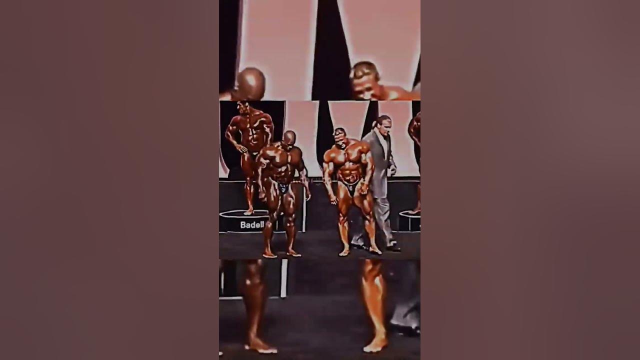 Ronnie coleman vs markus rüll  most mascular mr olympia gigachad edit #explore  #explorepage #edit