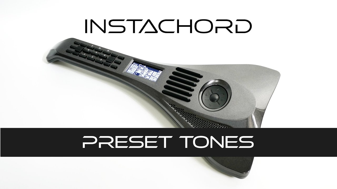 Preset tones of InstaChord IC-31