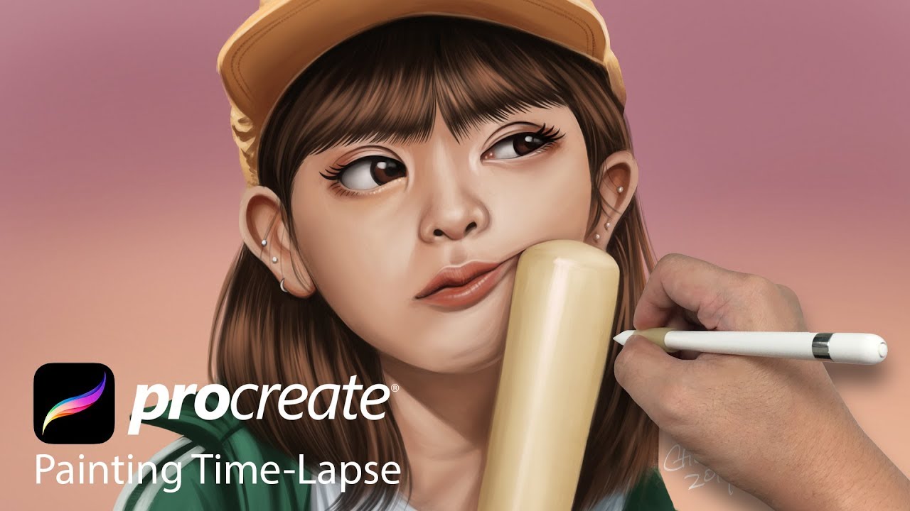 iPad Pro Procreate Painting Gadd.de - YouTube