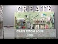 Craft Room Tour 2019 || Craft Room Organisation & Storage