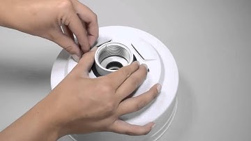 Mounting tip: Mounting with the AXIS T94M01D Pendant Kit