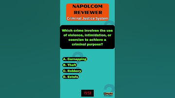 NAPOLCOM Exam 2024 - Criminal Justice System  #napolcomexam #napolcomreview #napolcomexam2024