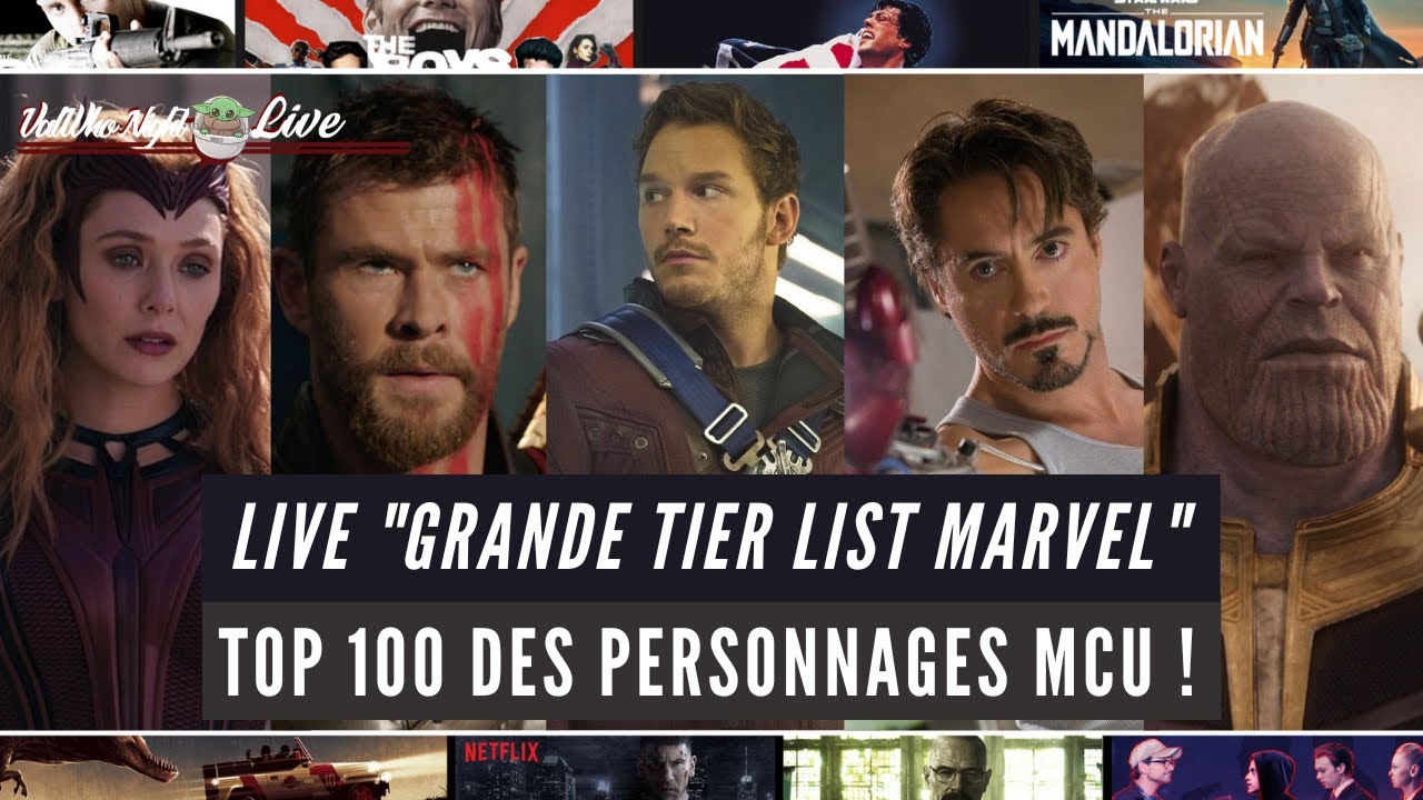 Personnages du MCU 