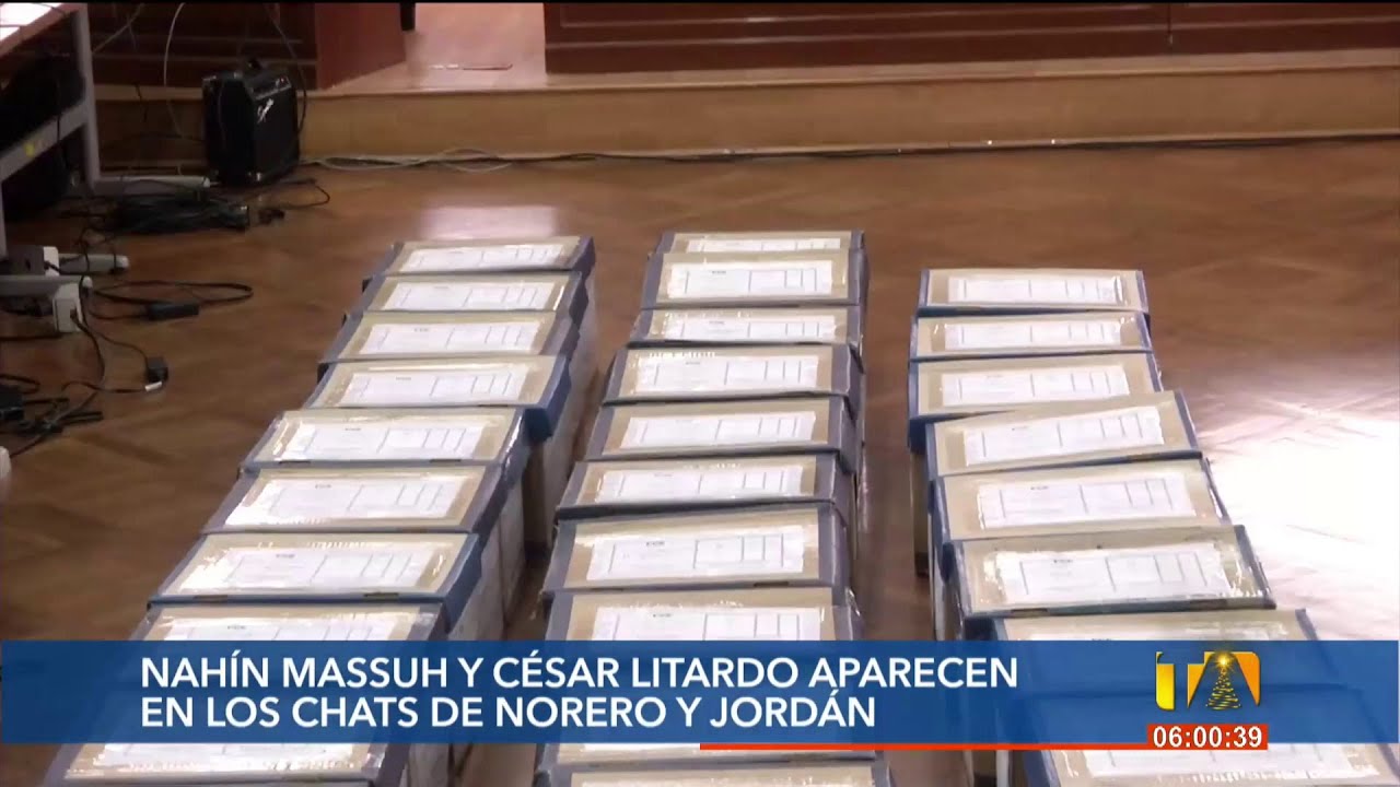 Nahim Massuh y César Litardo iban a ser blanco de ataques según los chats en el caso Metástasis