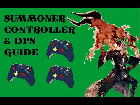 FFXIV Heavensward Summoner Controller Setup  Doovi