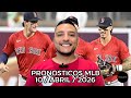 PRONOSTICOS DEPORTIVOS MLB HOY 10 DE ABRIL - #mlb #futbol