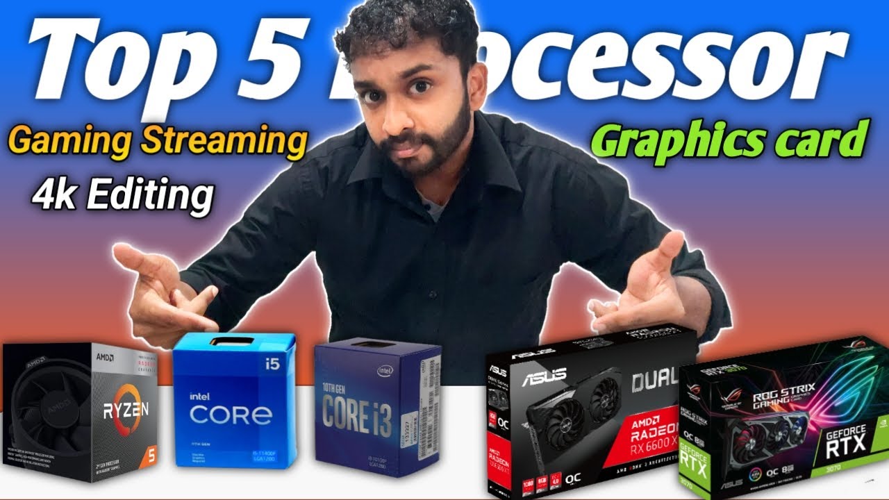 Top 5 Cpu & Gpu Combo for Pc build 2022 Malayalam Techmart360 YouTube