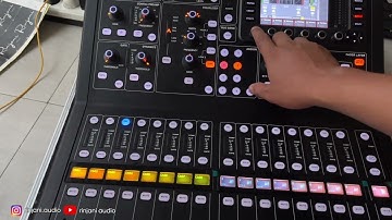 mute group MIDAS M32R Live
