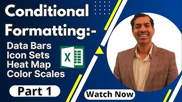 Conditional Formatting - Part 1